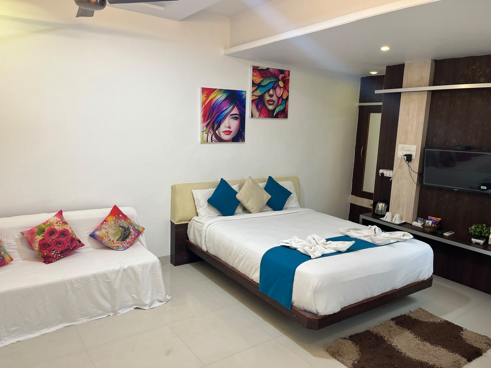 Executive couple room interior